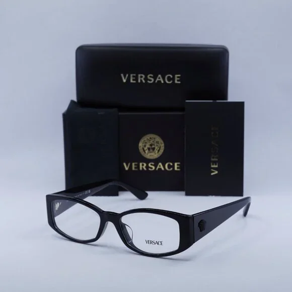 ?️ New Versace VE3343F GB1 Eyeglasses - Black Frame display picture 3